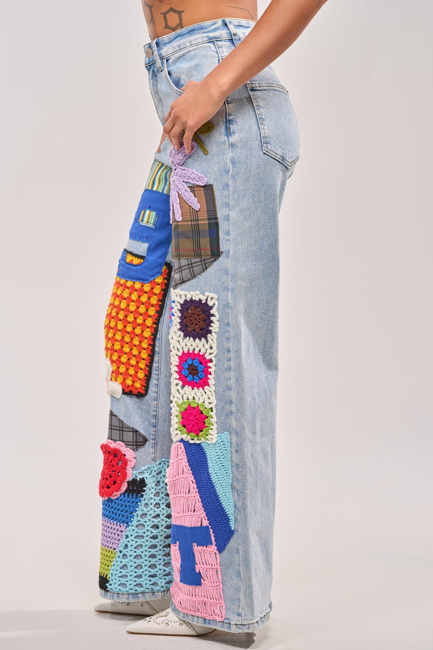 CUTE LIKE ME RELAXED DENIM
