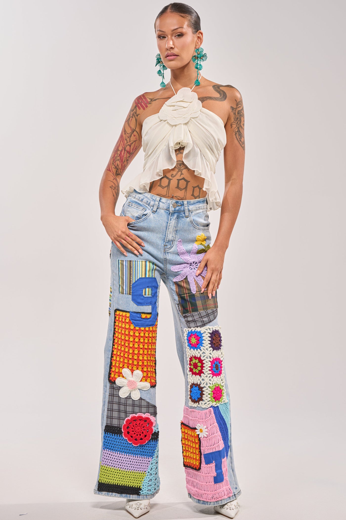 CUTE LIKE ME RELAXED DENIM