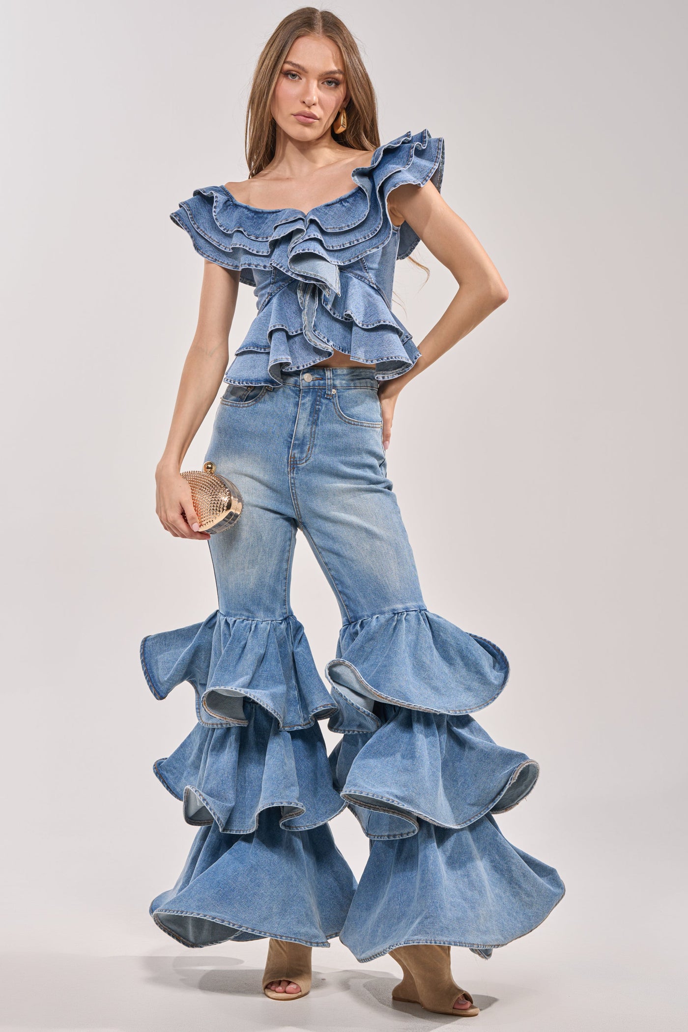 RUFFLE CITY DENIM