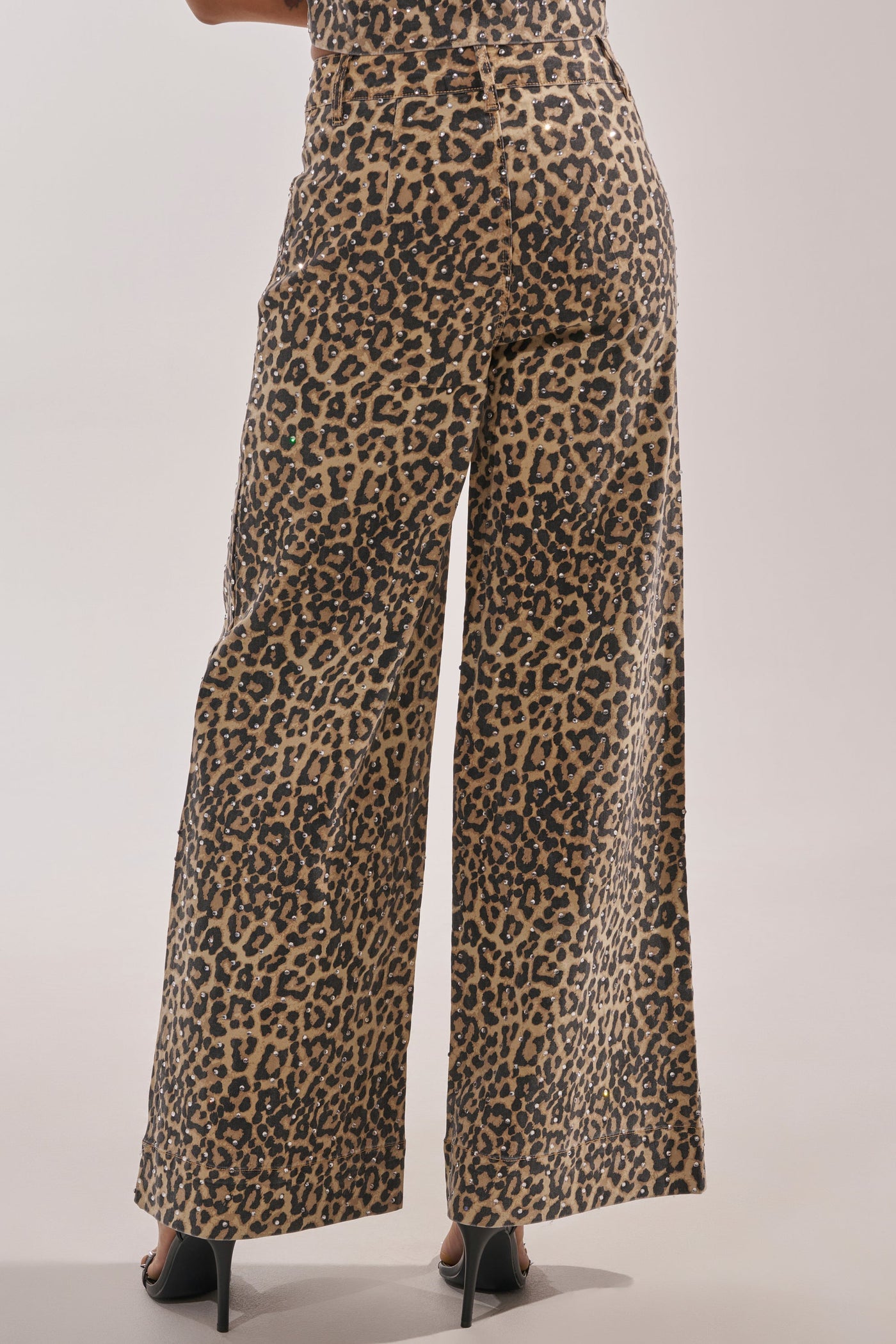 LEOPARD SISTA RELAXED DENIM