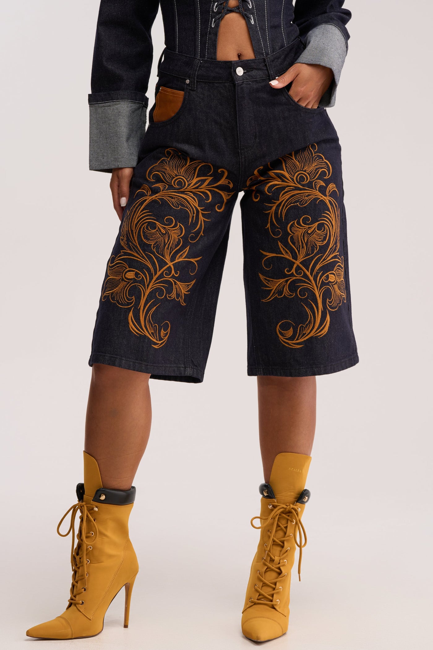 NO BROKE BOYS BERMUDA SHORT
