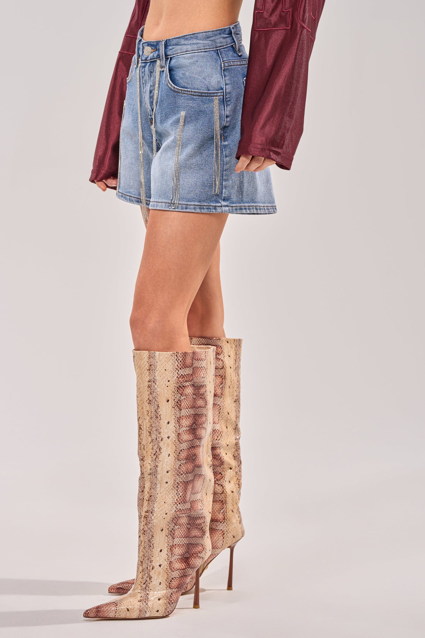 DRIP CITY DENIM SHORT