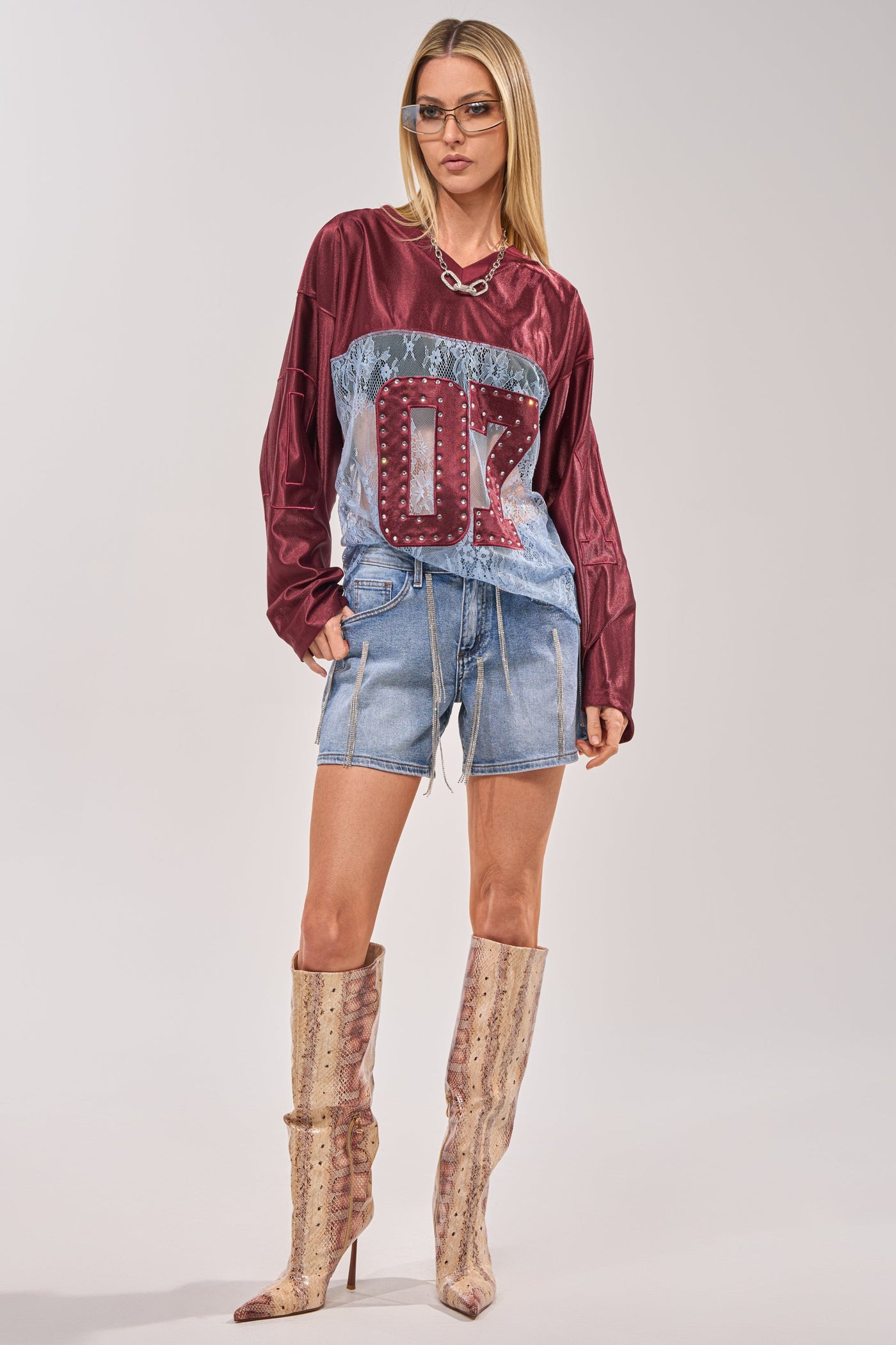 DRIP CITY DENIM SHORT