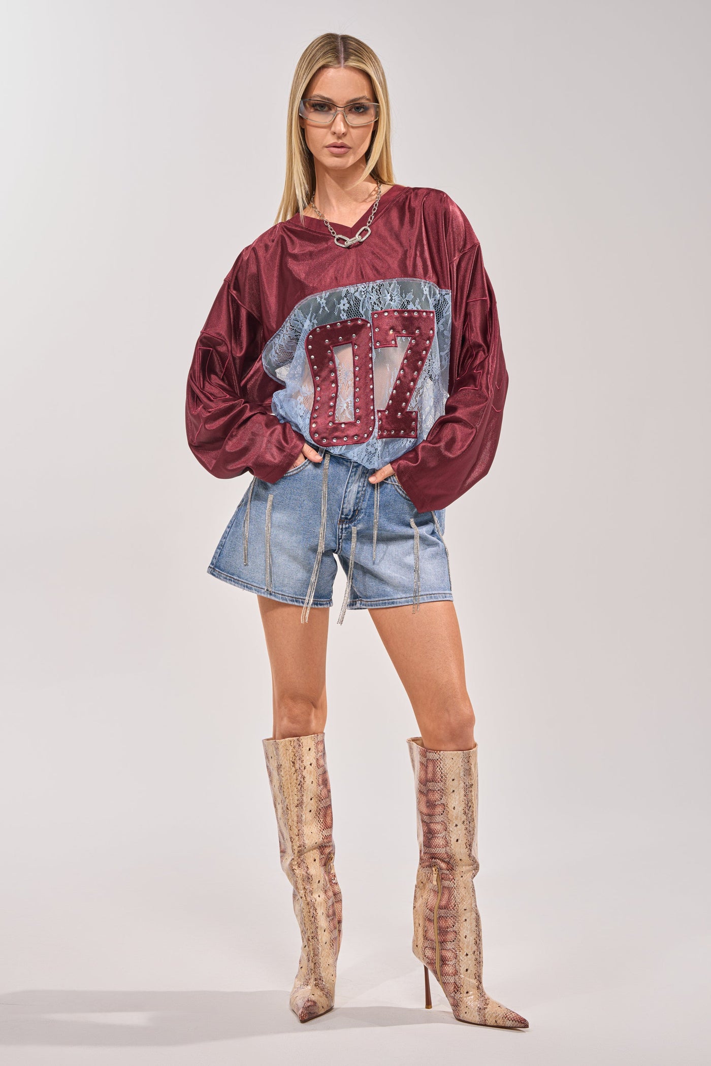 DRIP CITY DENIM SHORT