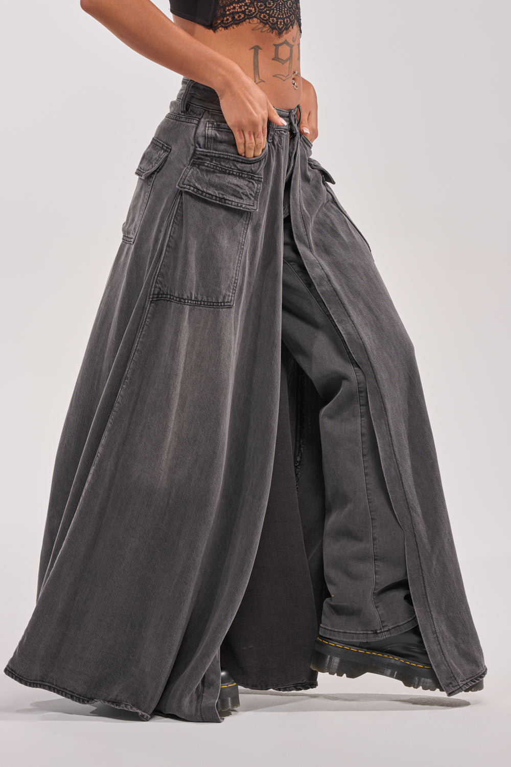 MIXED EMOTIONS DENIM PANT