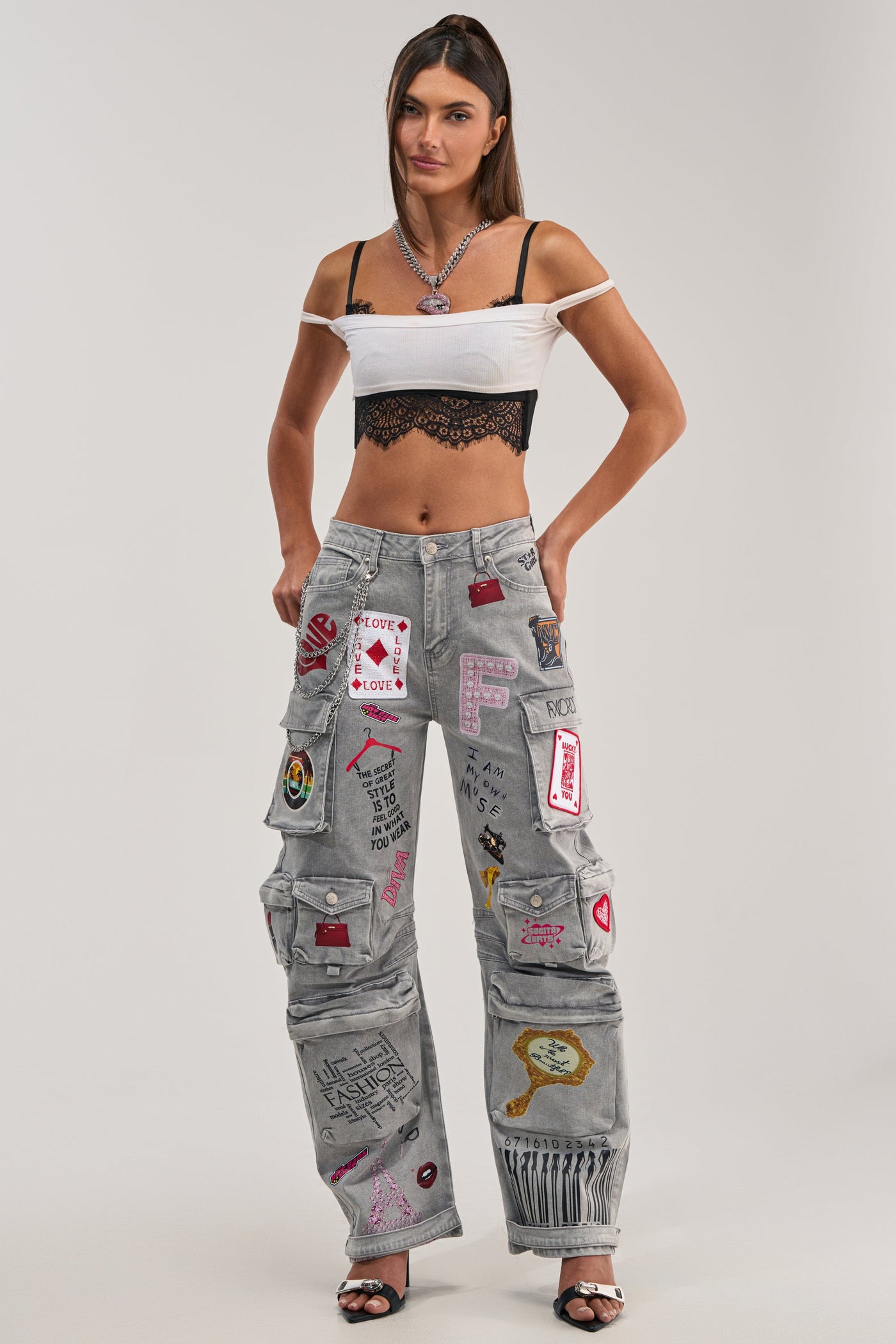 RAJ CARGO DENIM