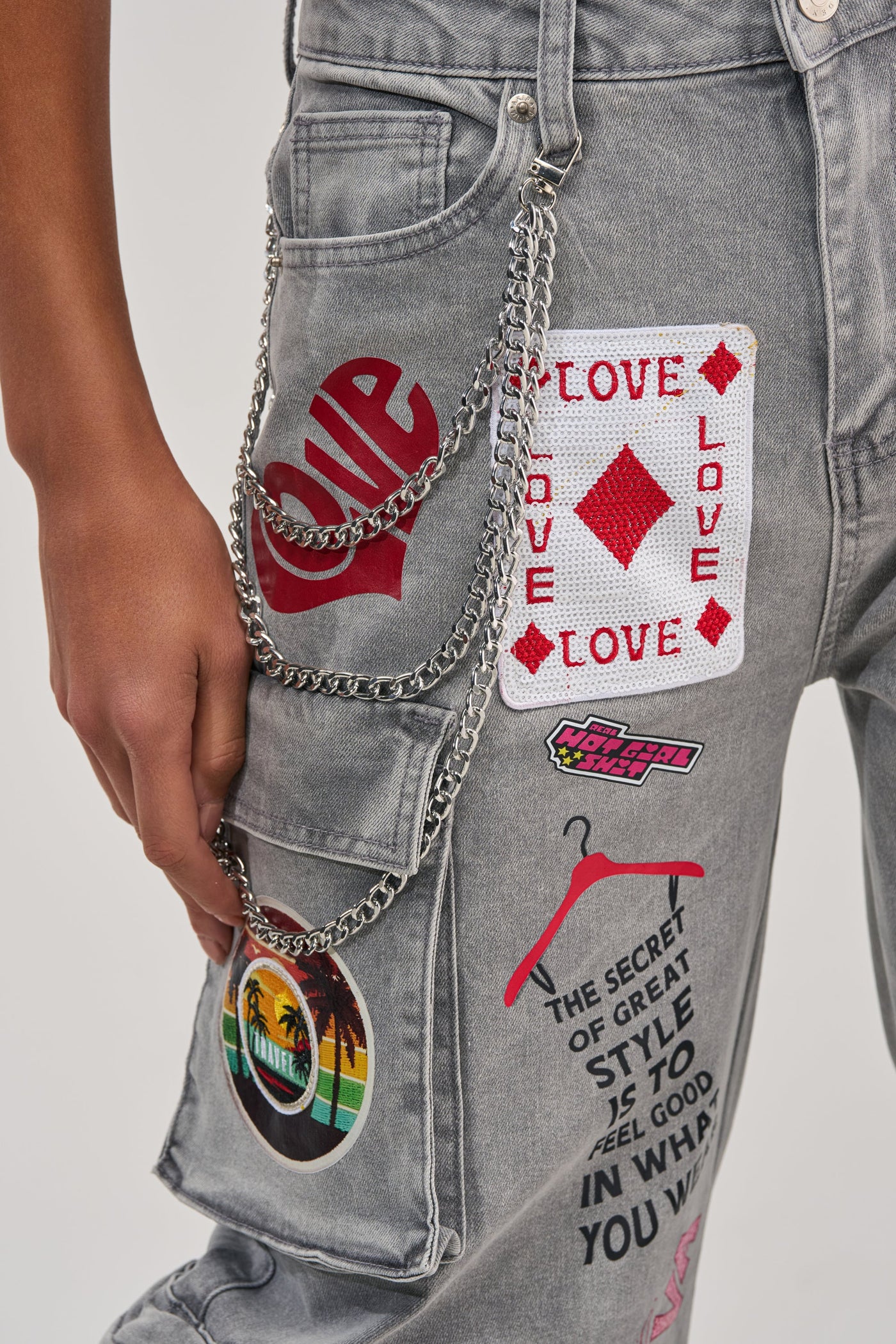 RAJ CARGO DENIM