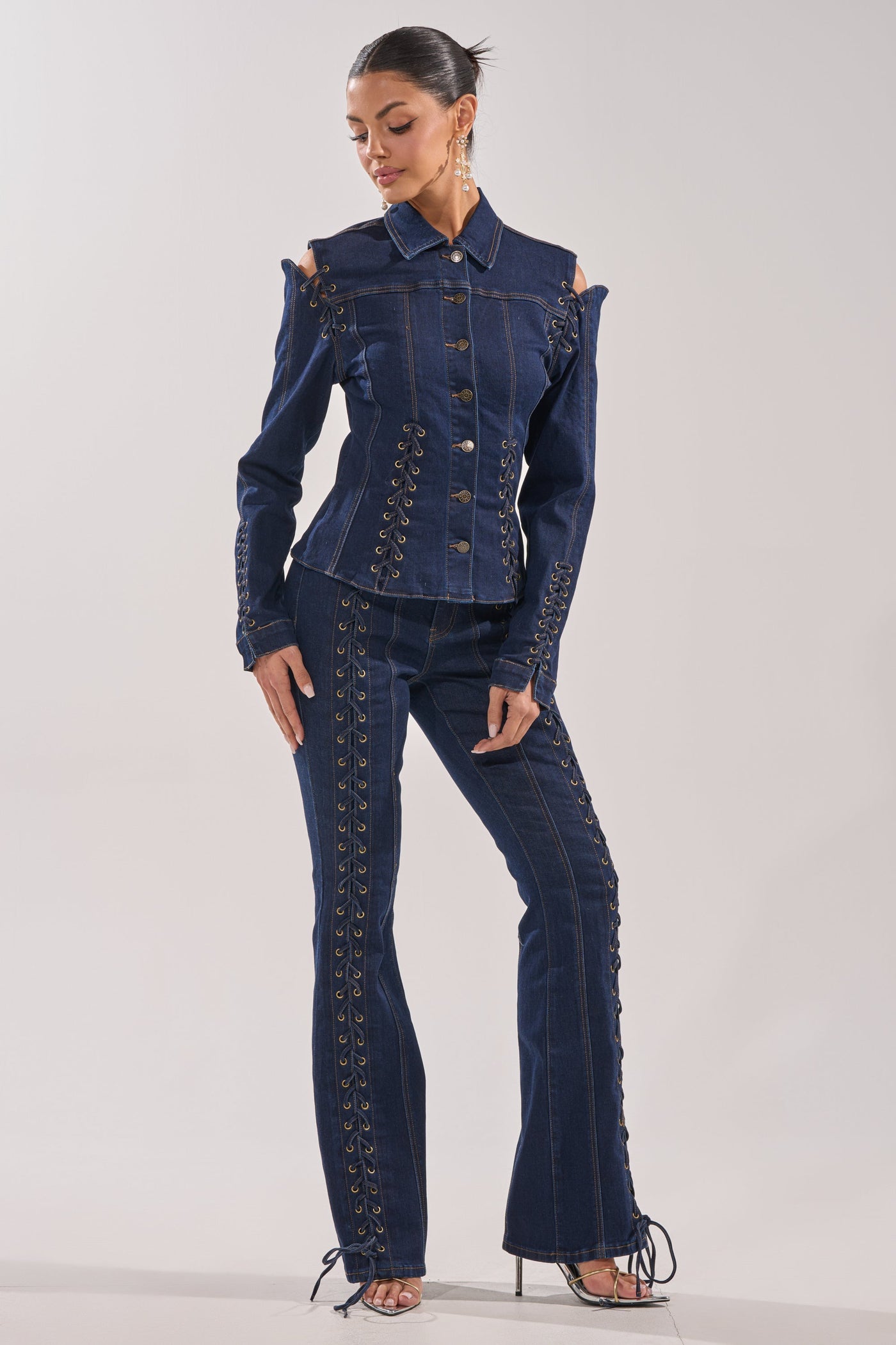 THATS ON ME FLARE DENIM PANT