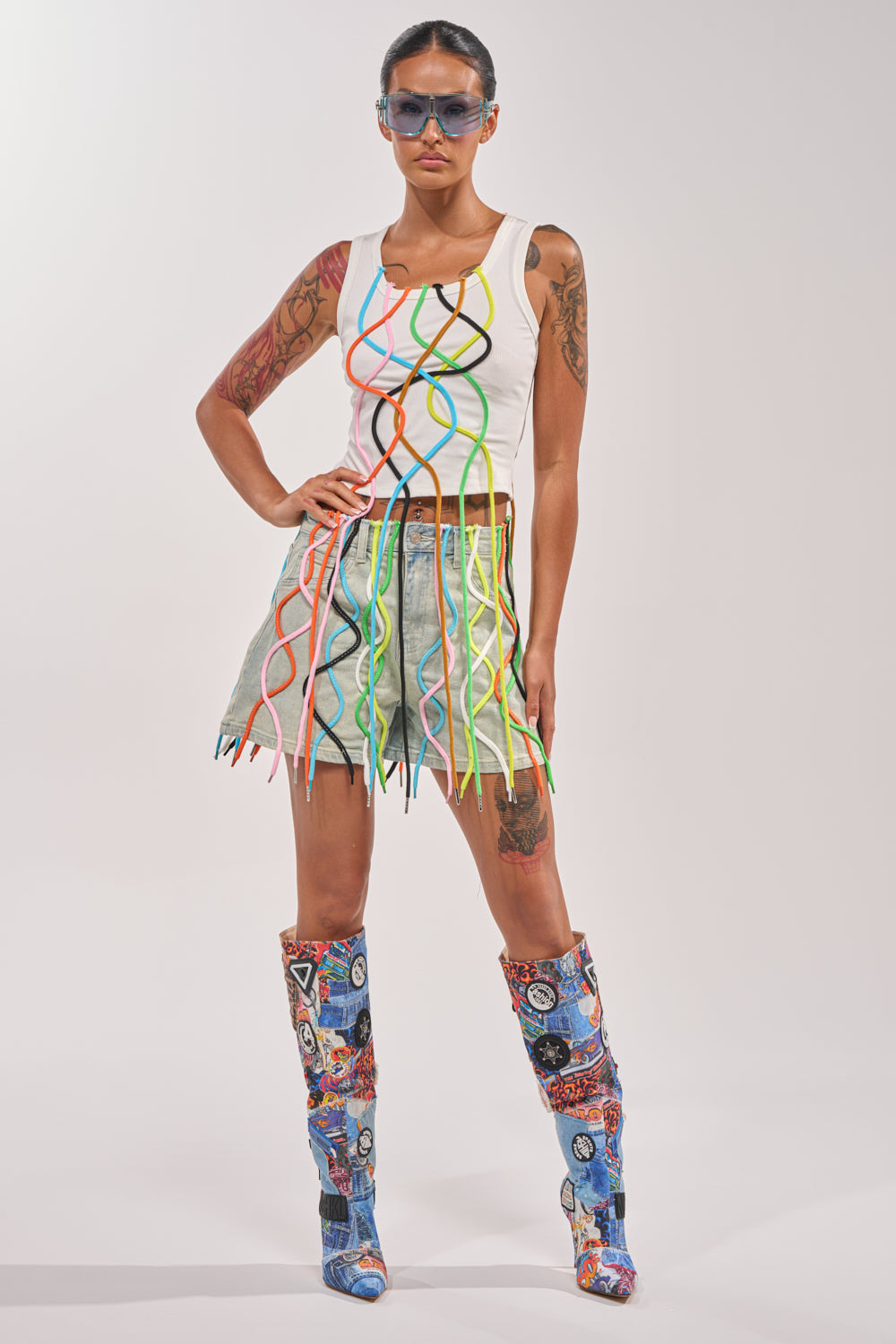 CRAZY FOR YOU DENIM SHORT