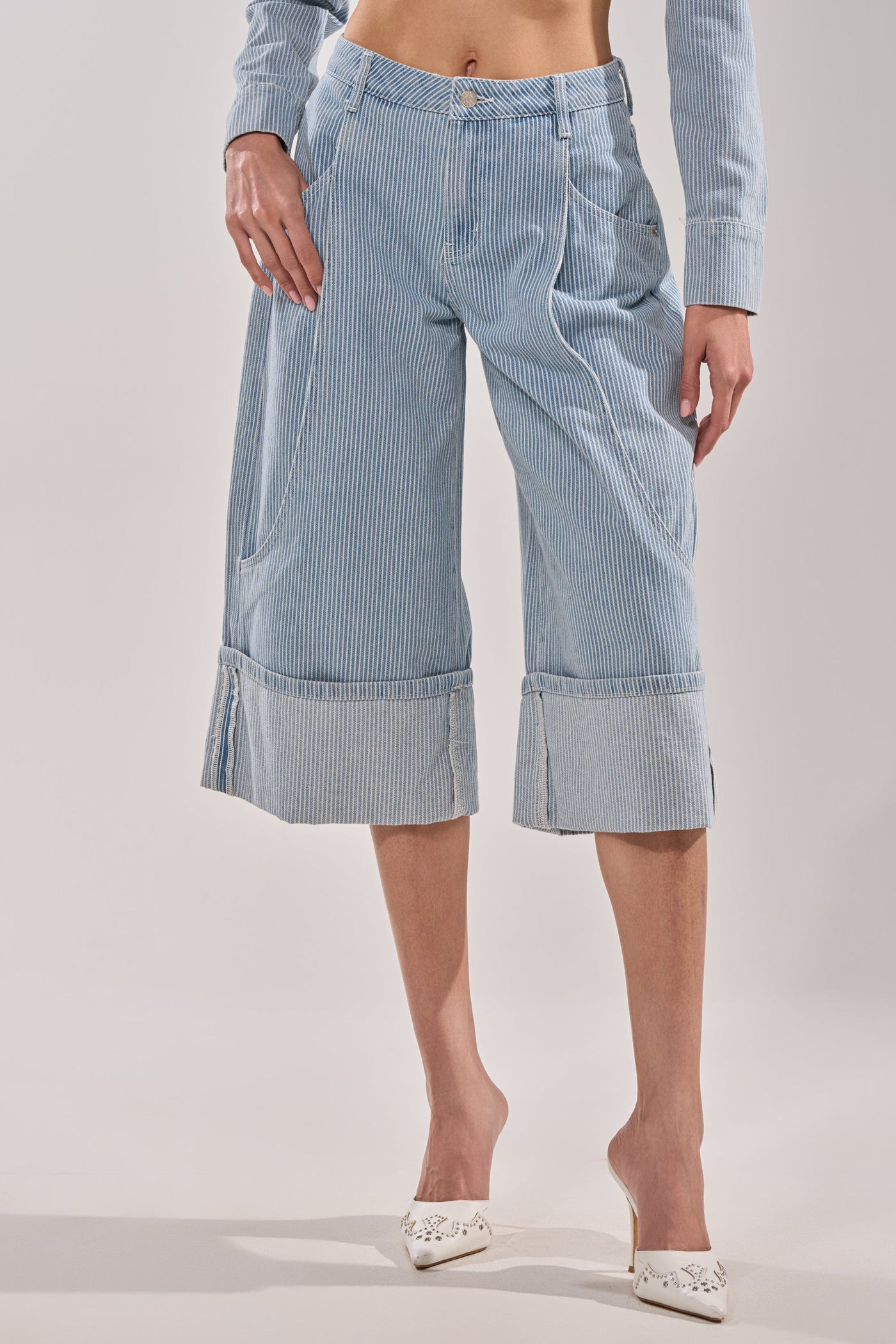 FEEL FREE STRIPE GAUCHO