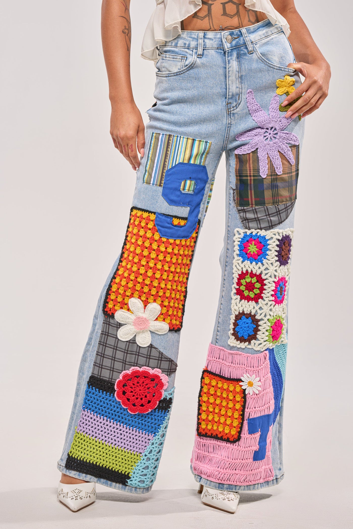 CUTE LIKE ME RELAXED DENIM