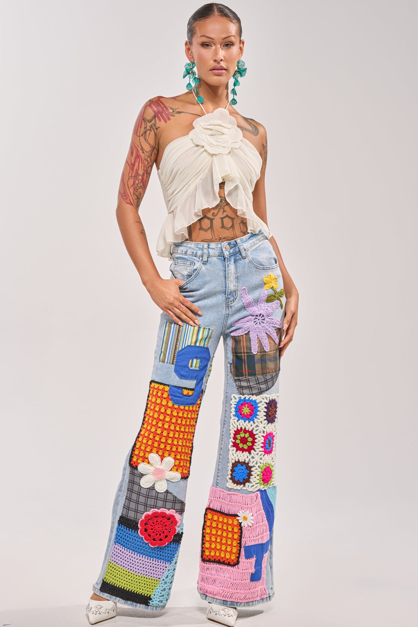 CUTE LIKE ME RELAXED DENIM