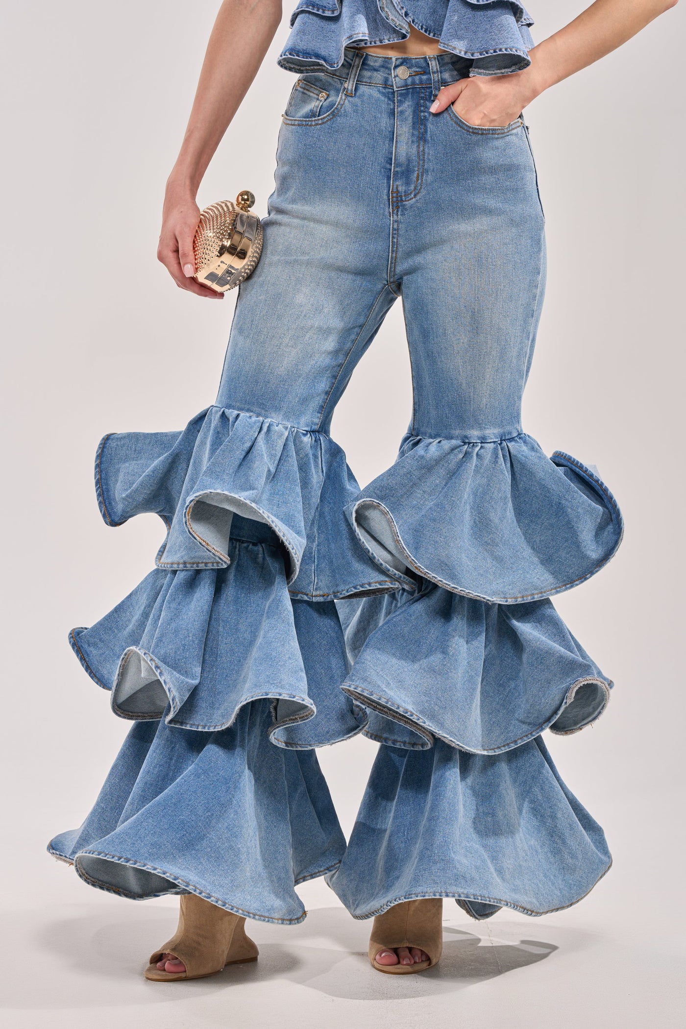 RUFFLE CITY DENIM