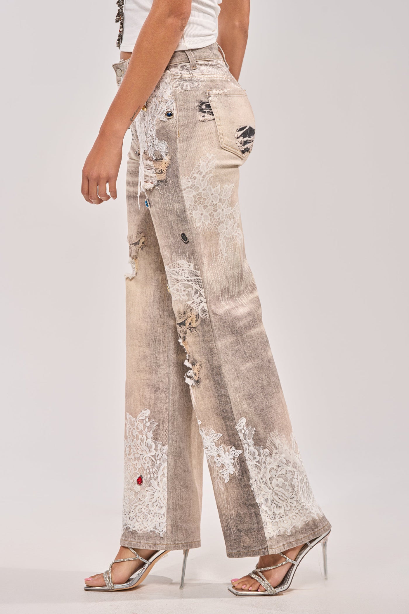 DONT MESS WITH ME RELAXED DENIM