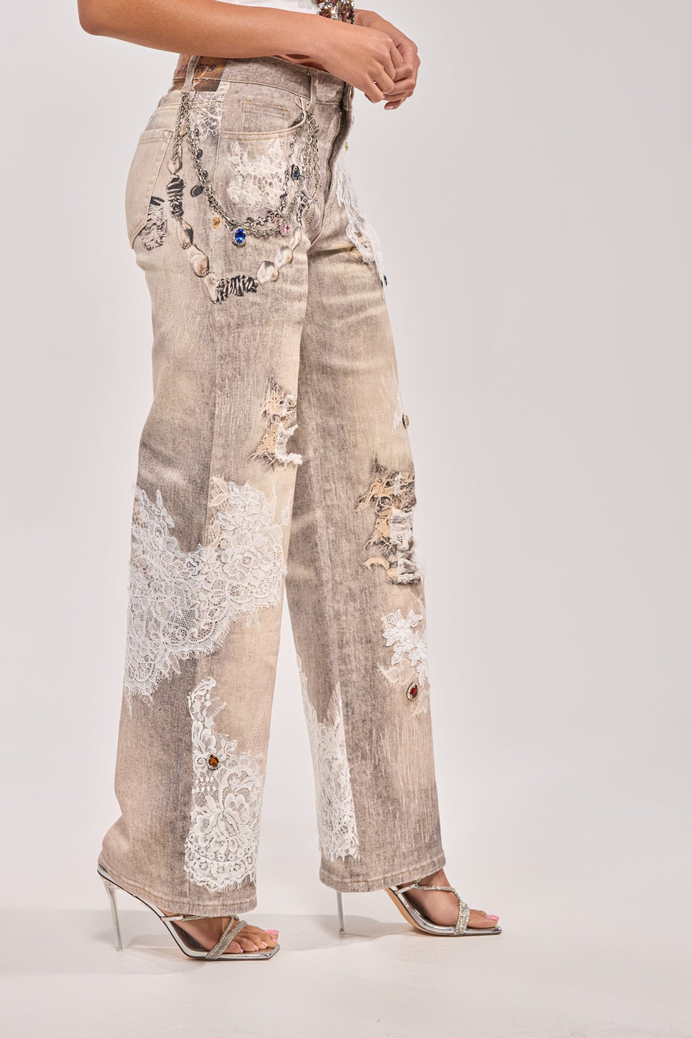 DONT MESS WITH ME RELAXED DENIM