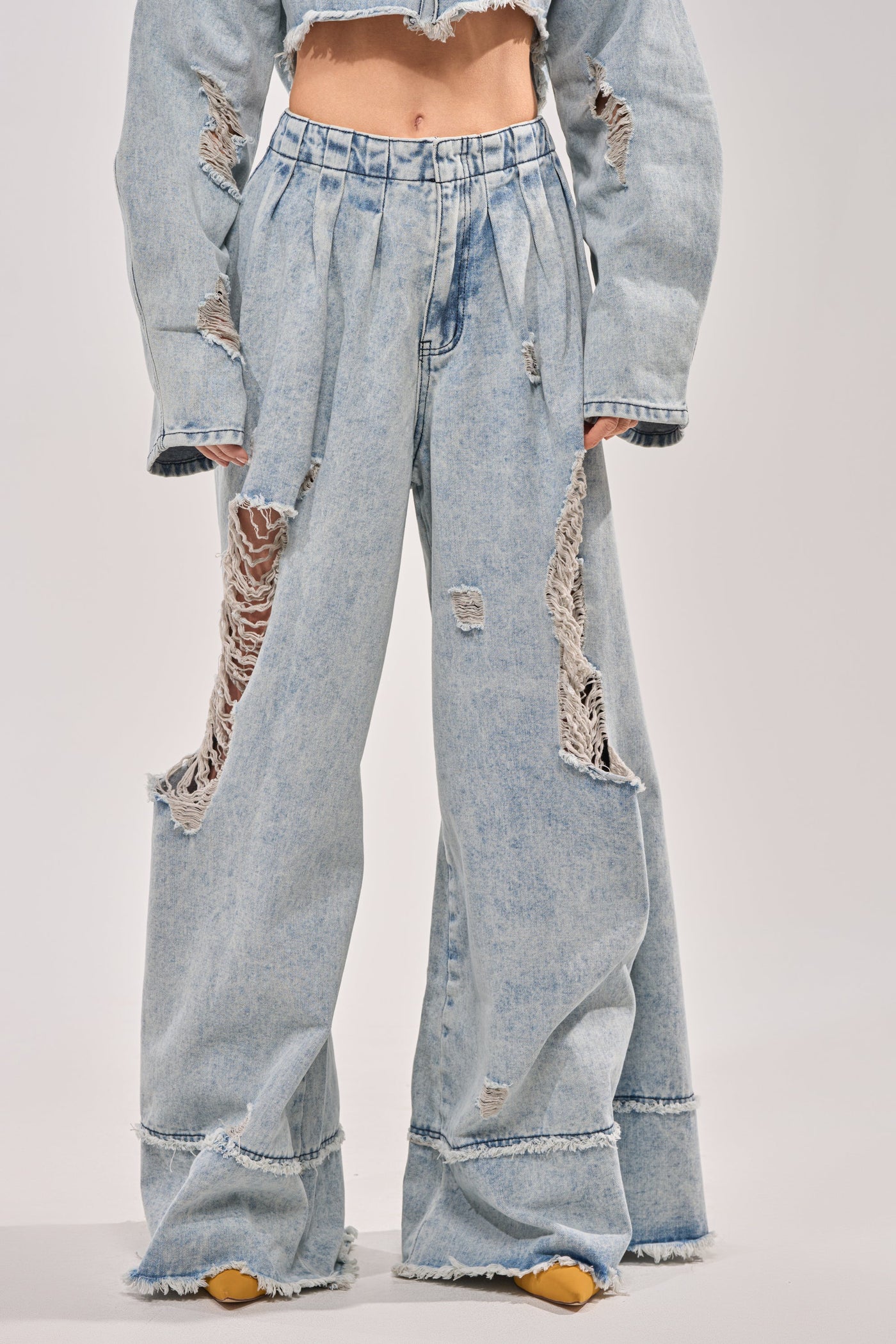 CAMILLE WIDE LEG DENIM