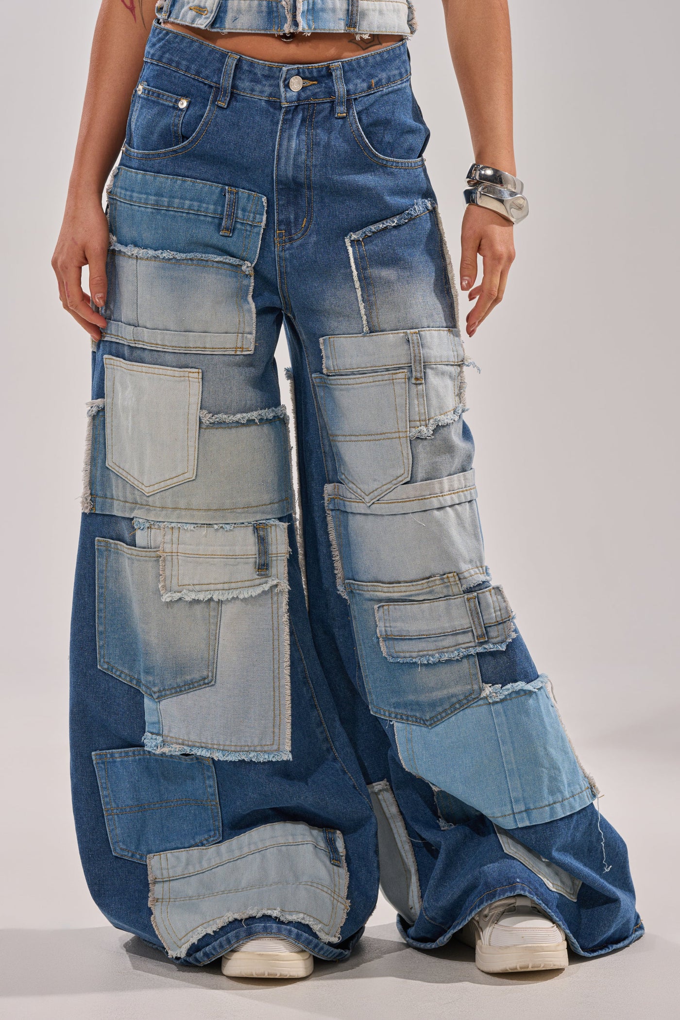 PATCH ME UP RELAXED DENIM