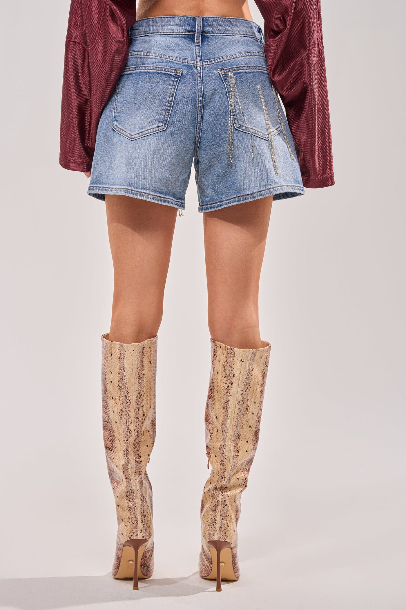 DRIP CITY DENIM SHORT