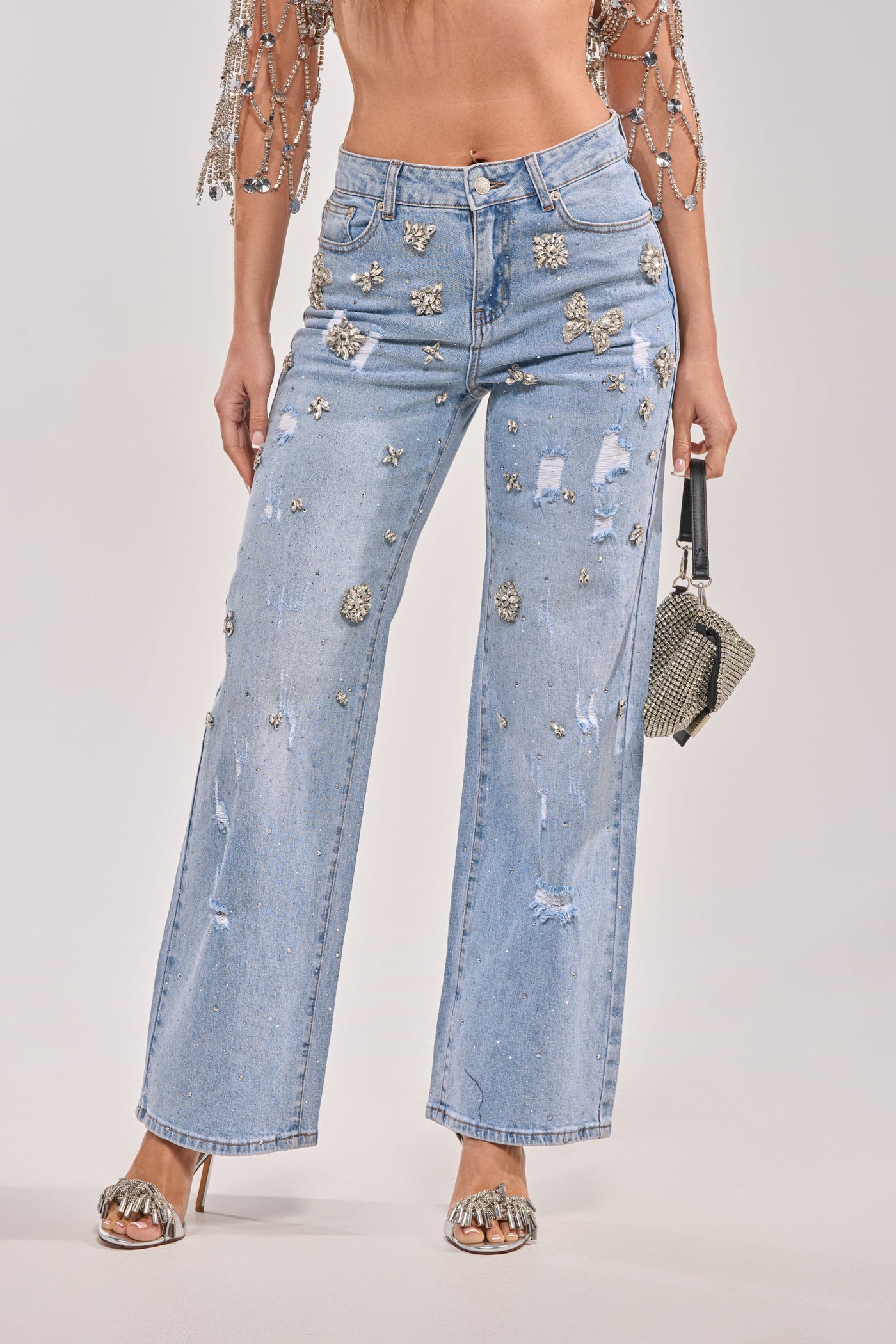 IN YOUR DREAMS RHINESTONE DENIM