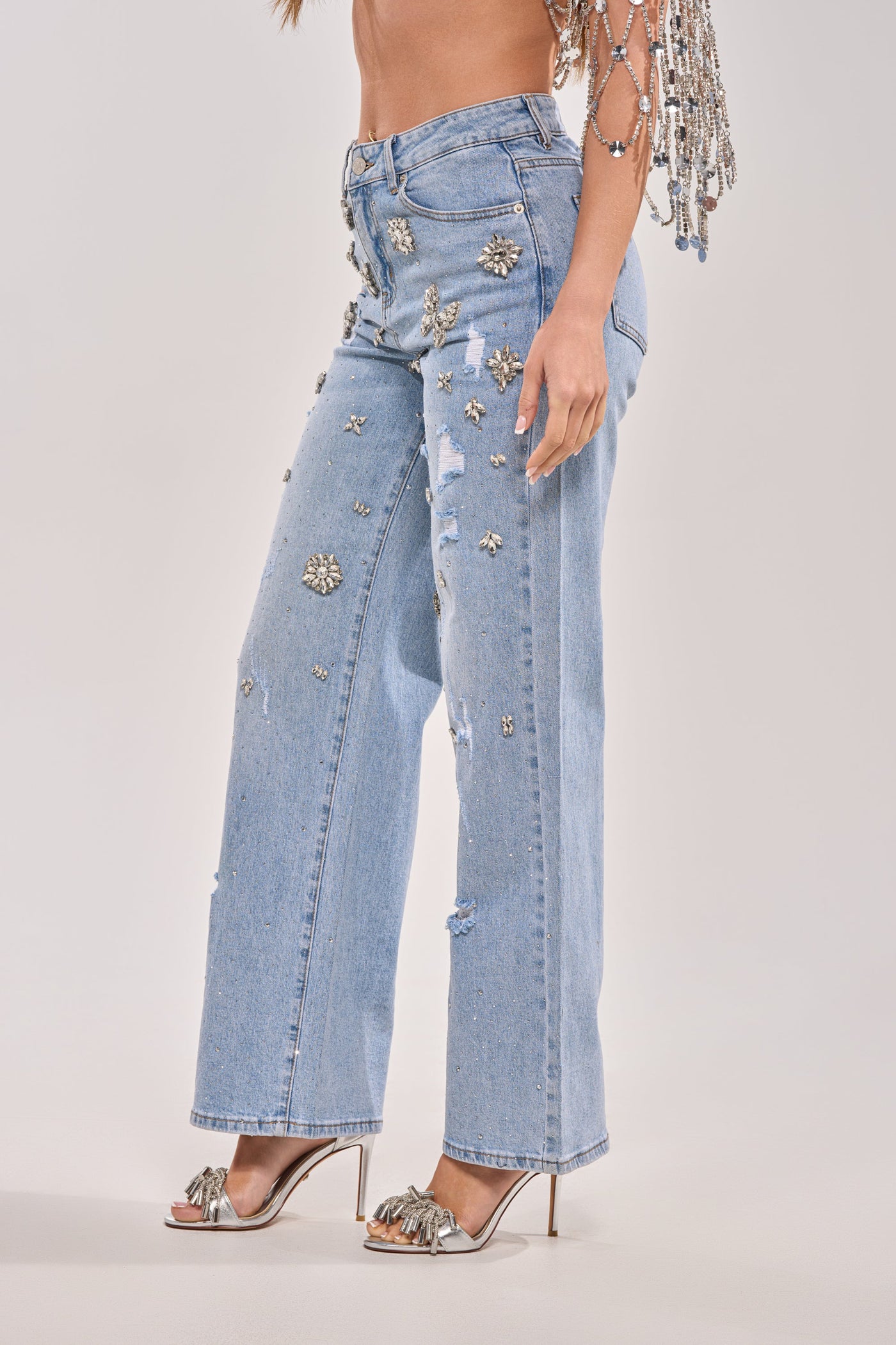 IN YOUR DREAMS RHINESTONE DENIM