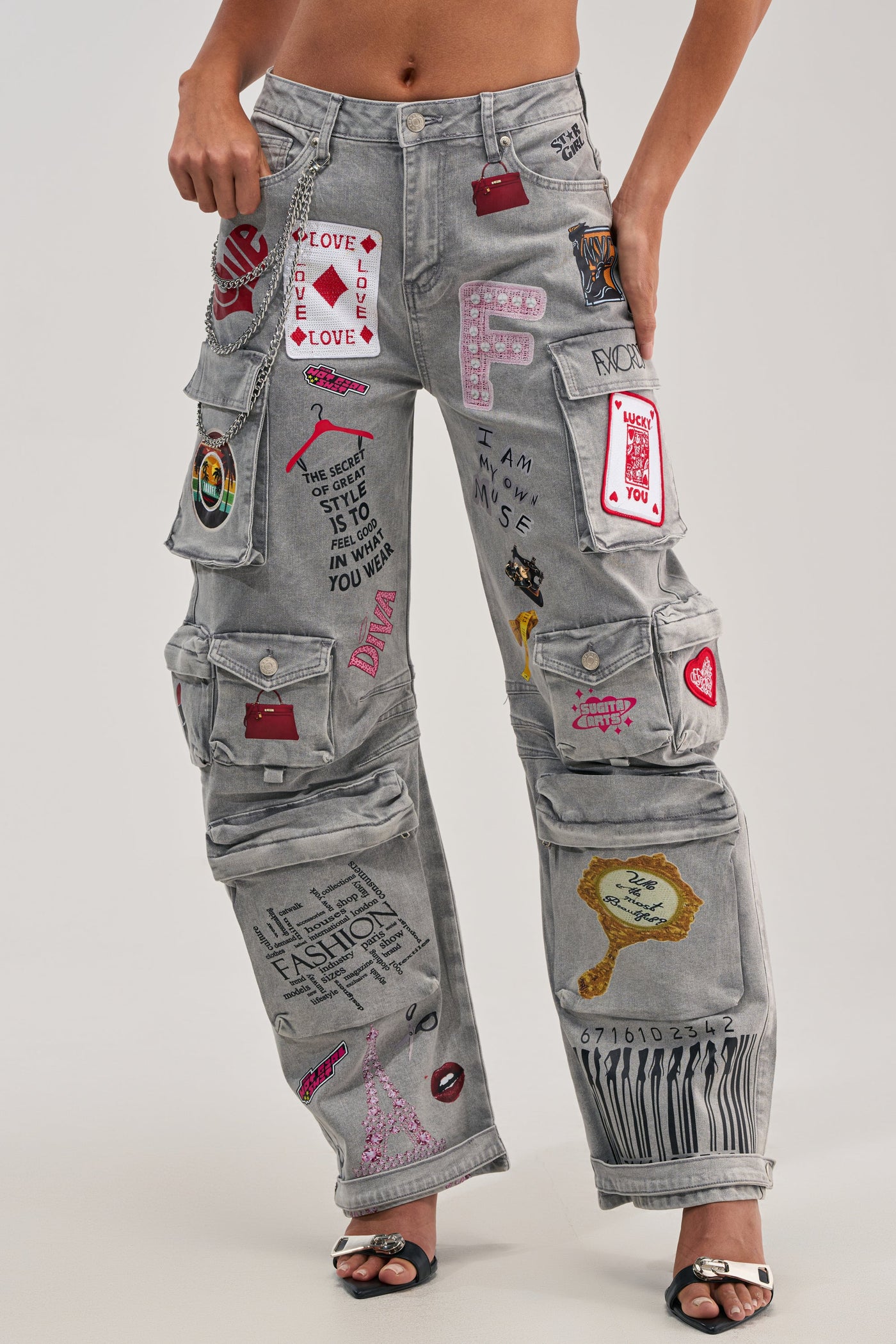 RAJ CARGO DENIM