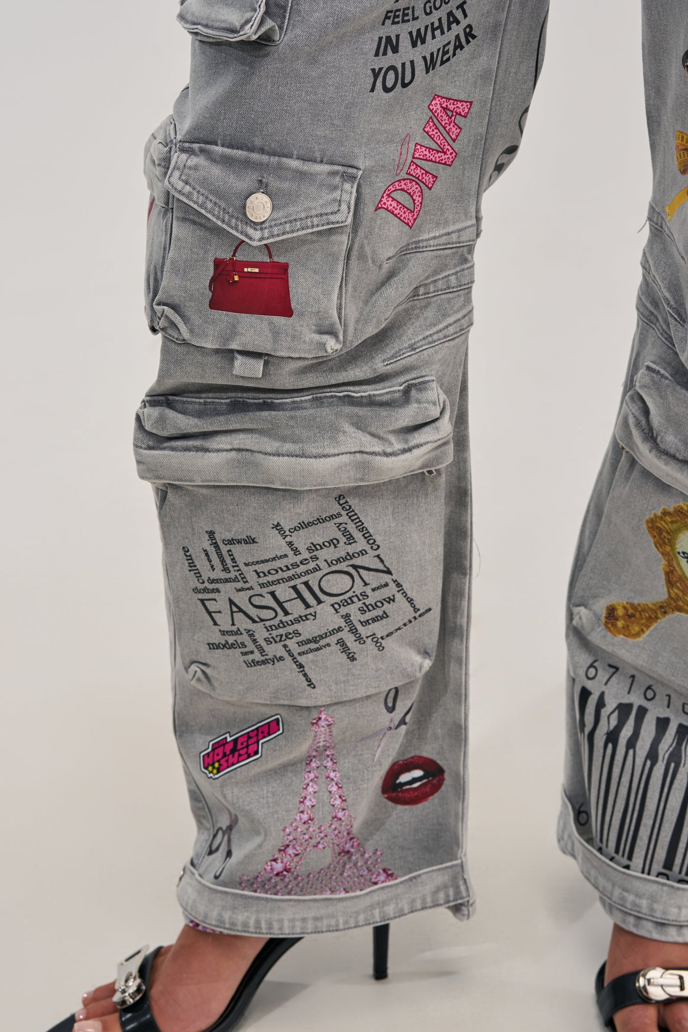 RAJ CARGO DENIM