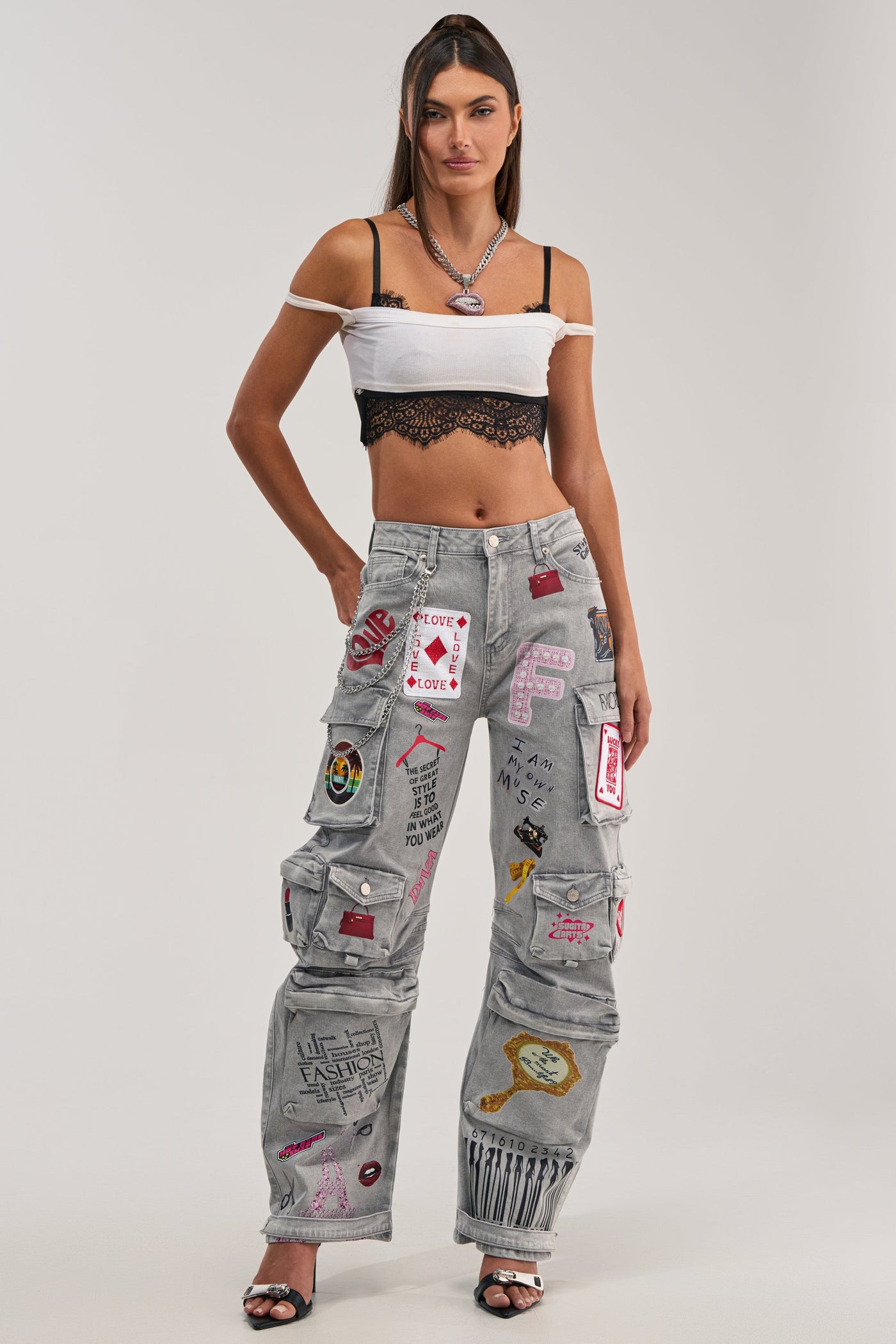 RAJ CARGO DENIM