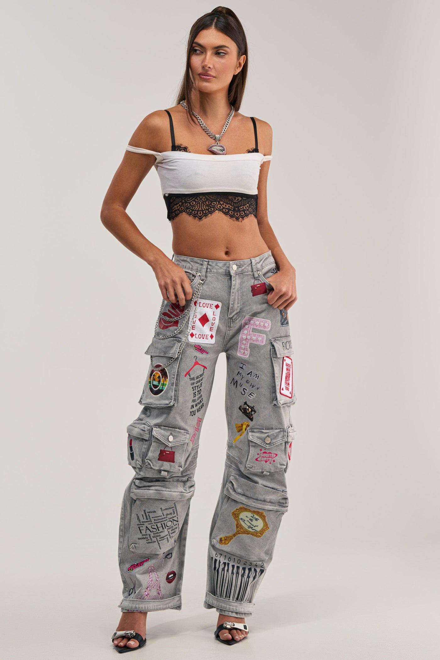 RAJ CARGO DENIM