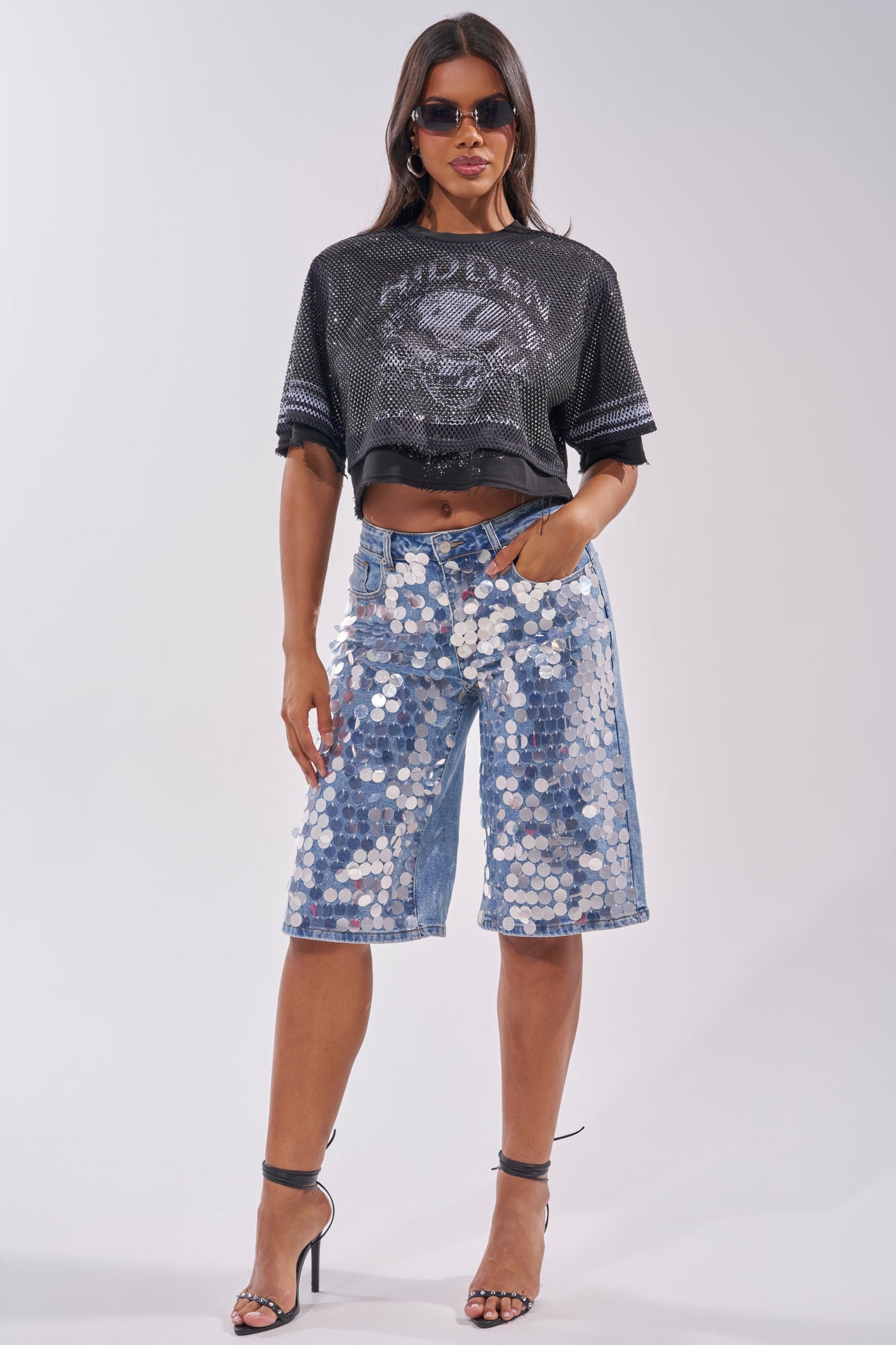 SPARKLE AND SHINE BERMUDA SHORT