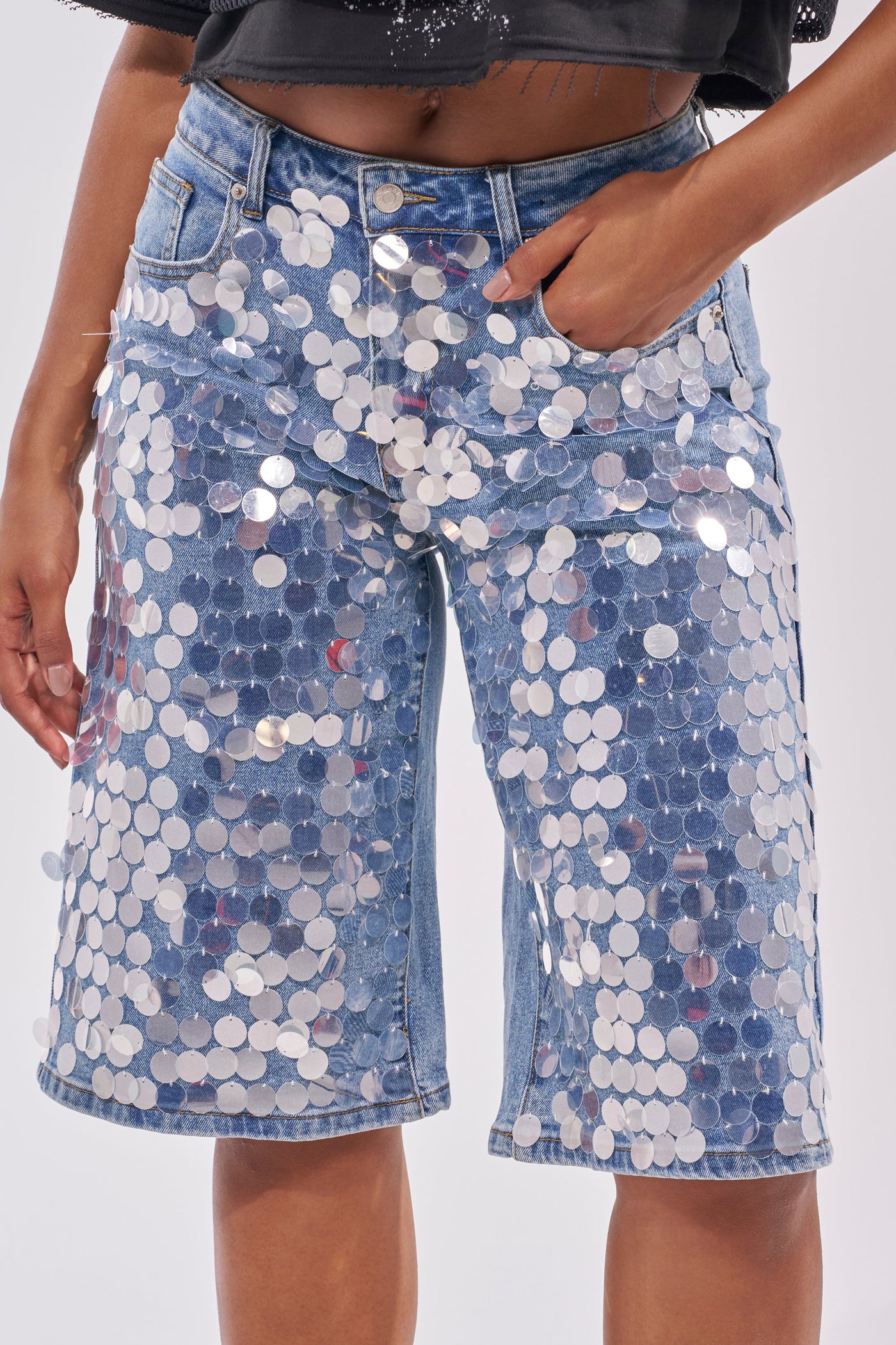 SPARKLE AND SHINE BERMUDA SHORT