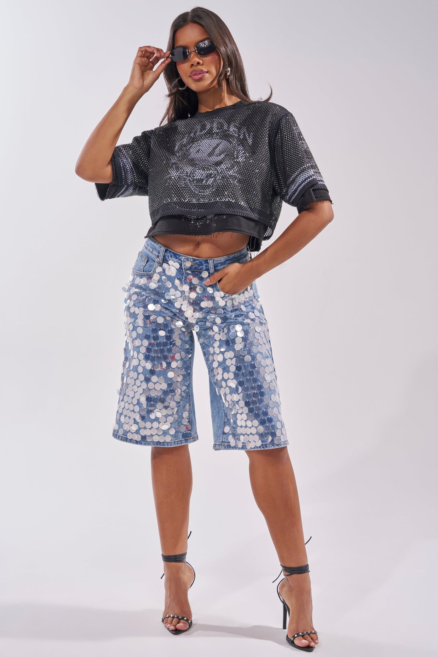 SPARKLE AND SHINE BERMUDA SHORT