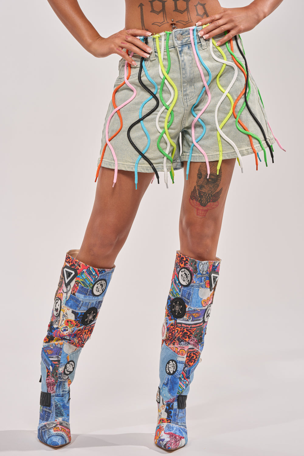 CRAZY FOR YOU DENIM SHORT
