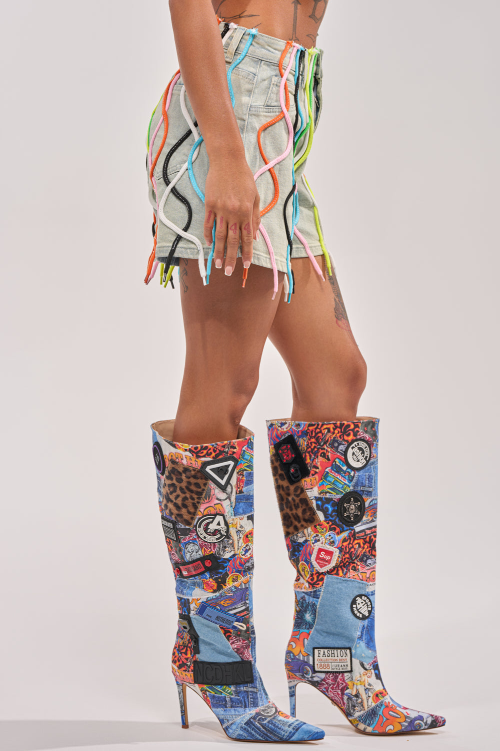 CRAZY FOR YOU DENIM SHORT