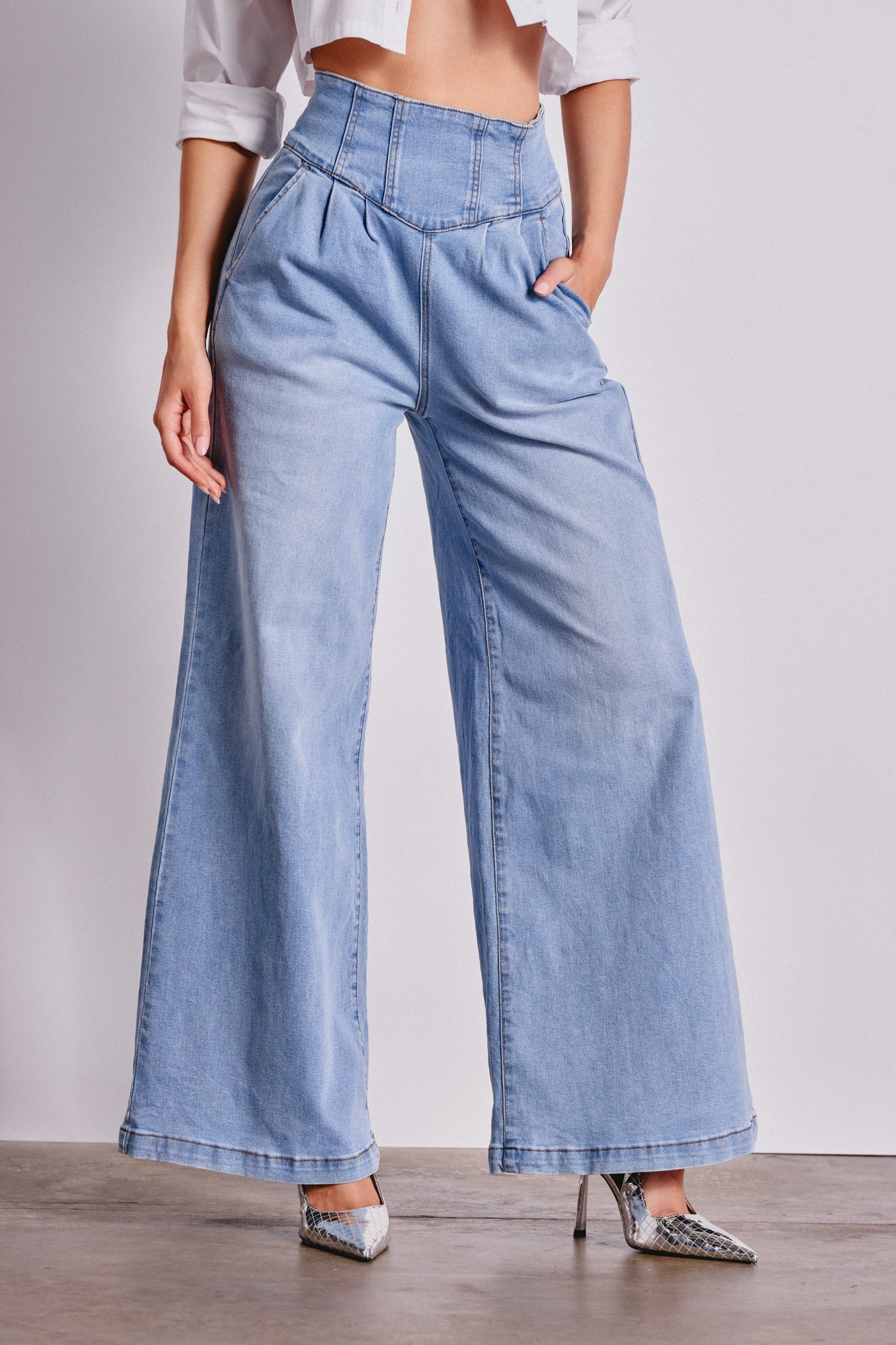 JENNY WIDE LEG DENIM