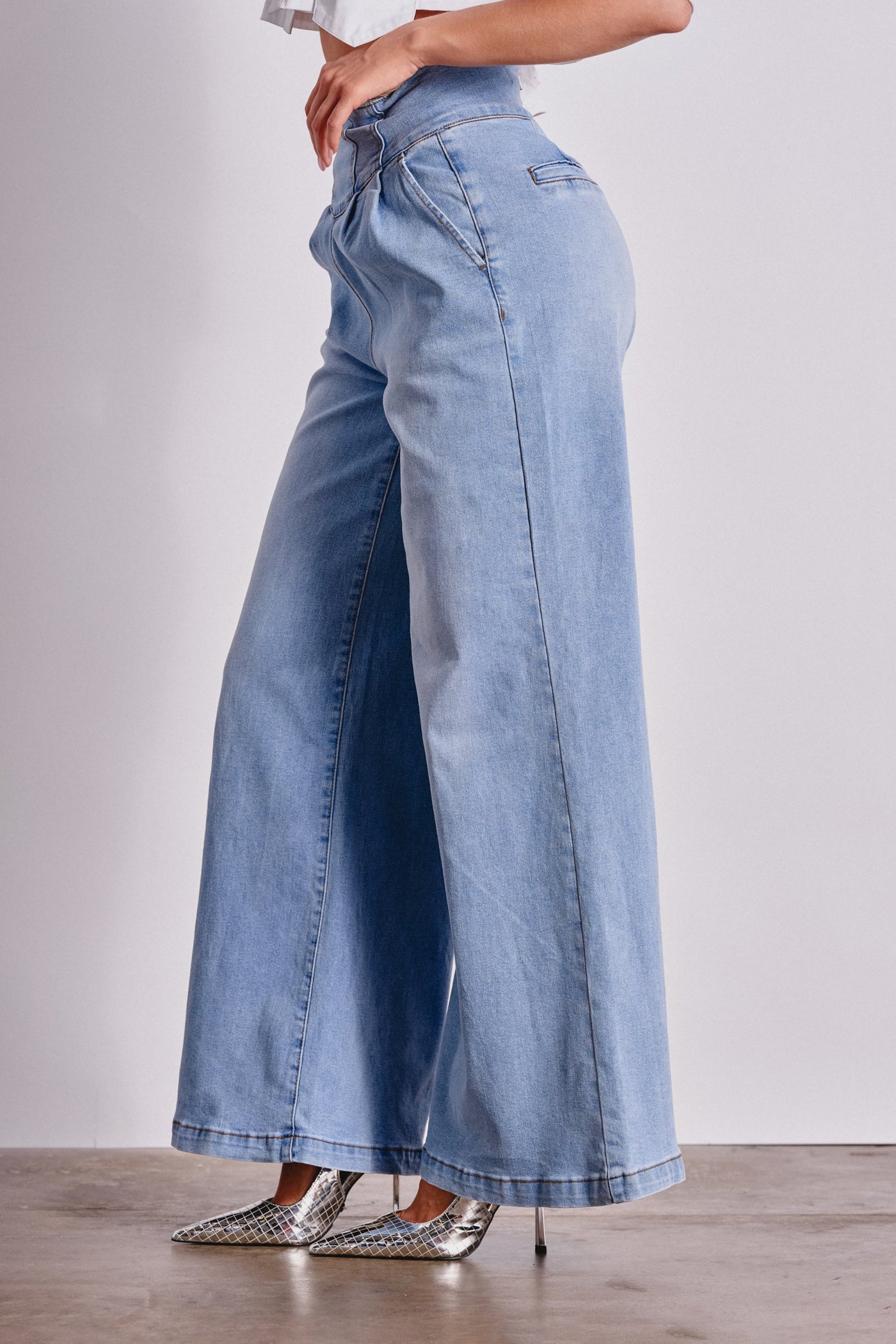 JENNY WIDE LEG DENIM