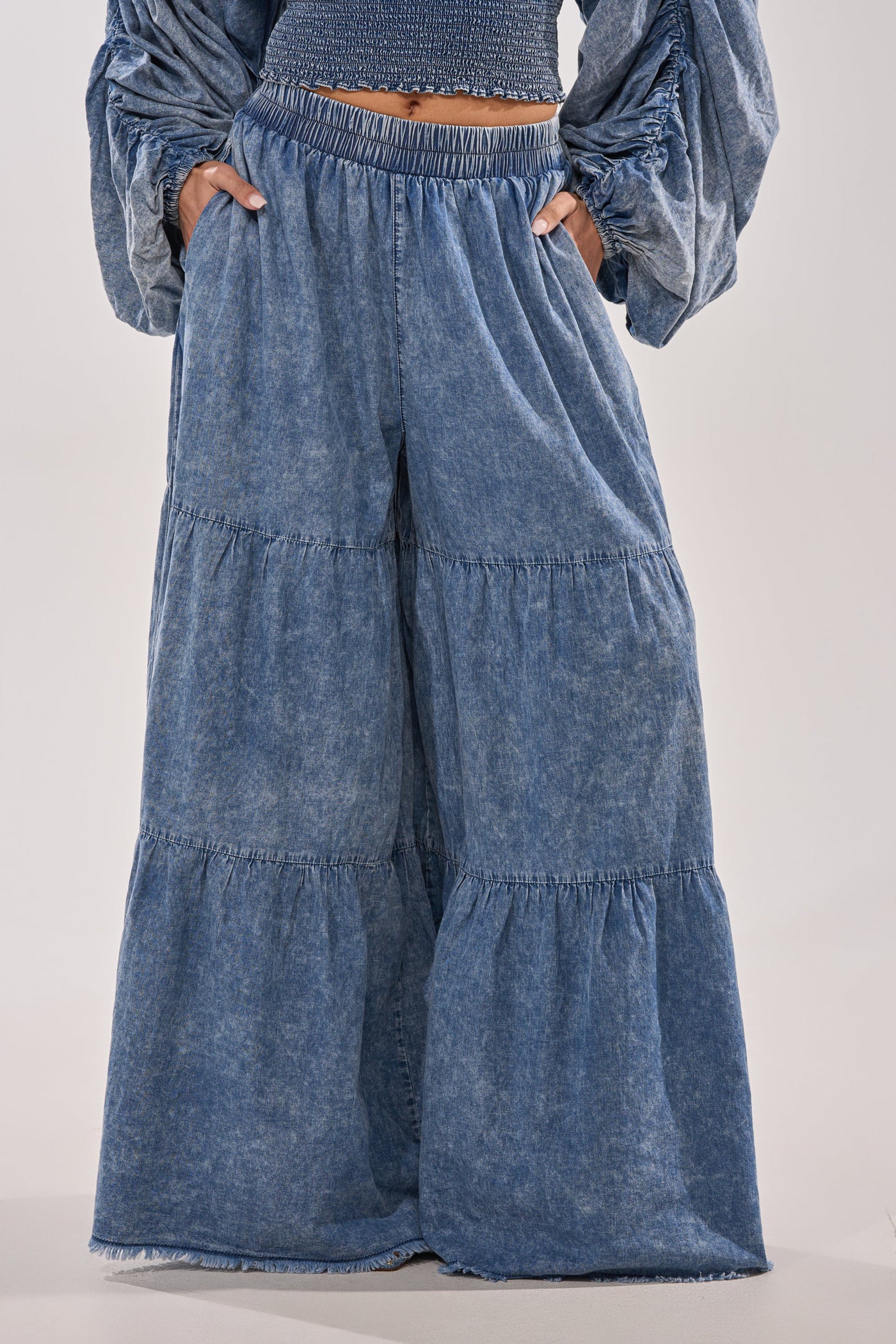 DENIM FOR DAYS PALAZZO PANT