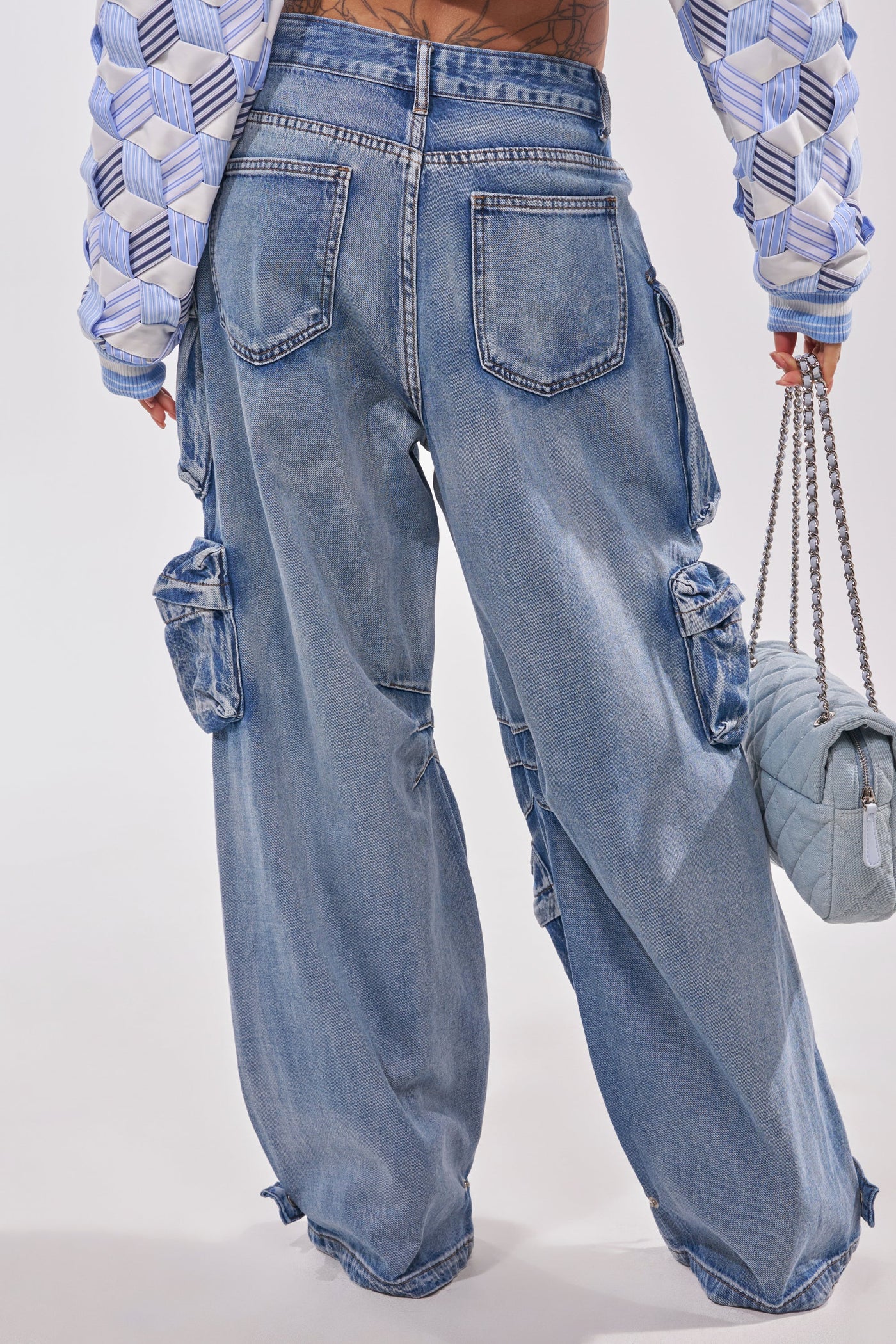 EASY ENOUGH CARGO DENIM