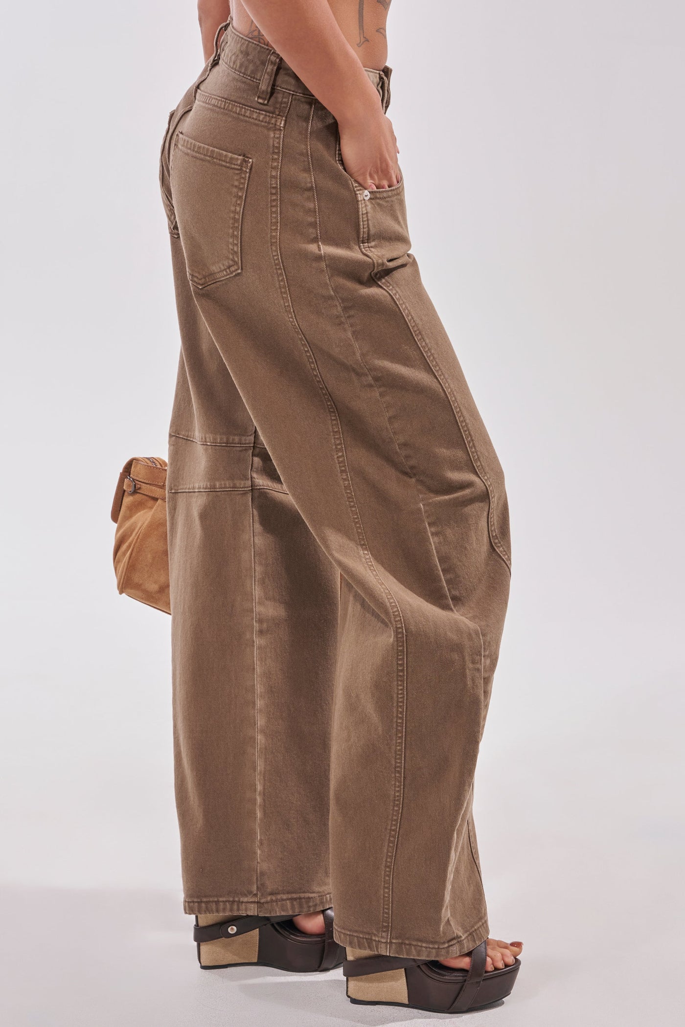 FEELING GREAT BARREL DENIM