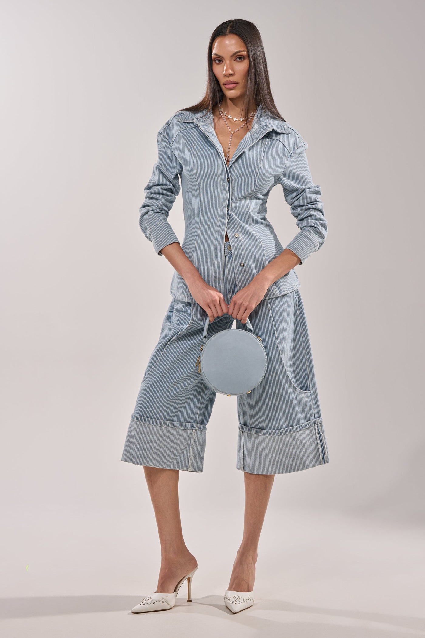 FEEL FREE STRIPE GAUCHO