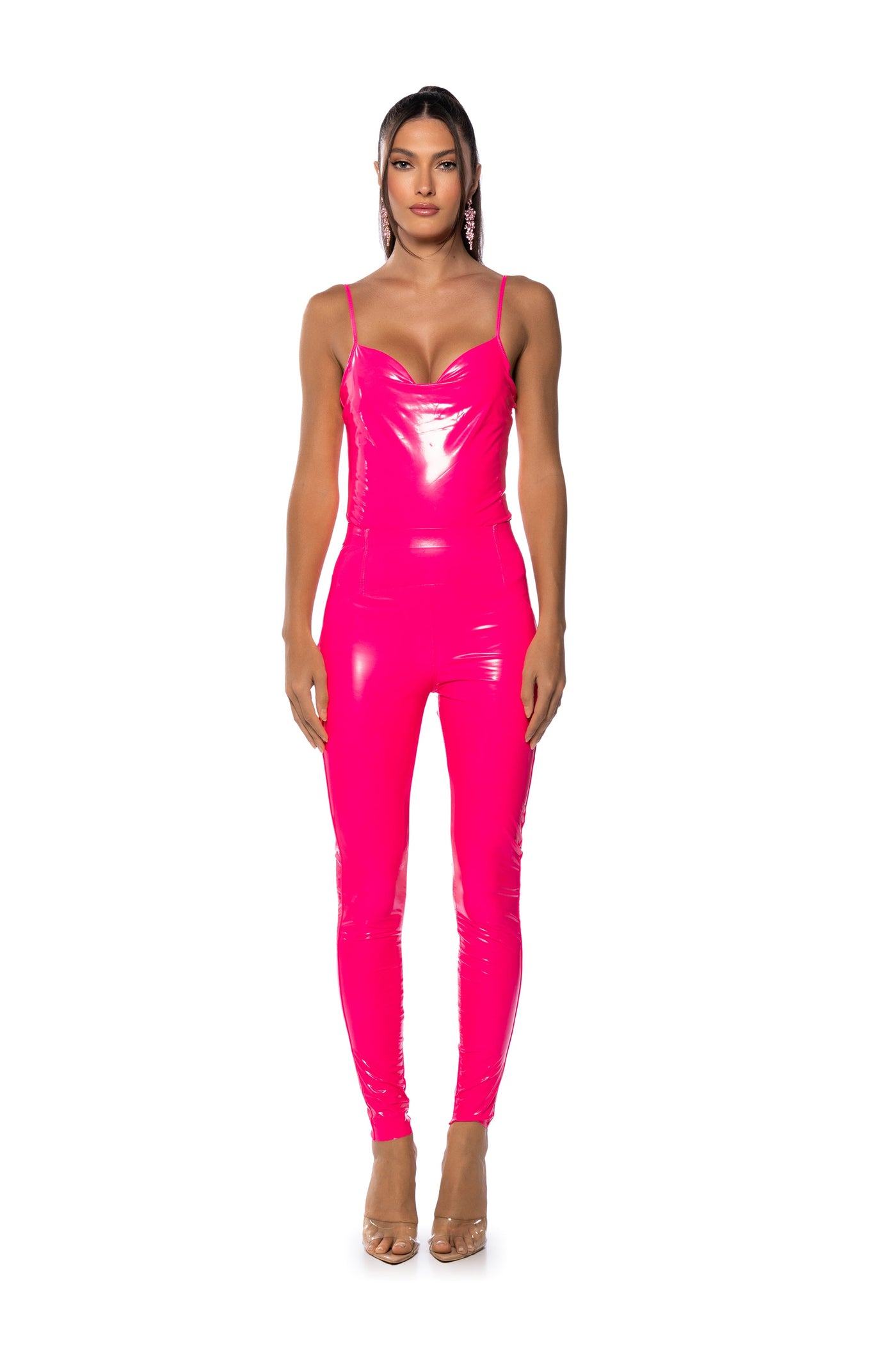RIO NEON HIGH RISE LEGGING WITH 4 WAY STRETCH
